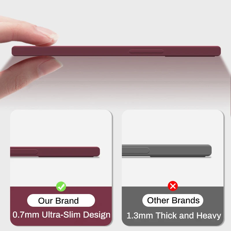หรูหราซิลิโคนโทรศัพท์กรณีสำหรับ Xiaomi Redmi หมายเหตุ9 10 9S 8 Pro Max Original Square นุ่มสำหรับ Xiaomi Redmi 9 9T Cover