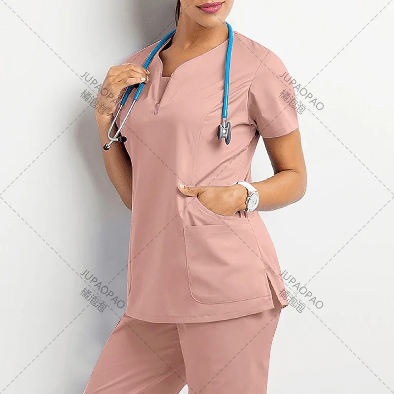 2023 Dental Surgeon's Surgical Suit Split Hand Wash Suit Suit Elastic Quick Drying Hospital Nurse Uniform JUPAOPAO