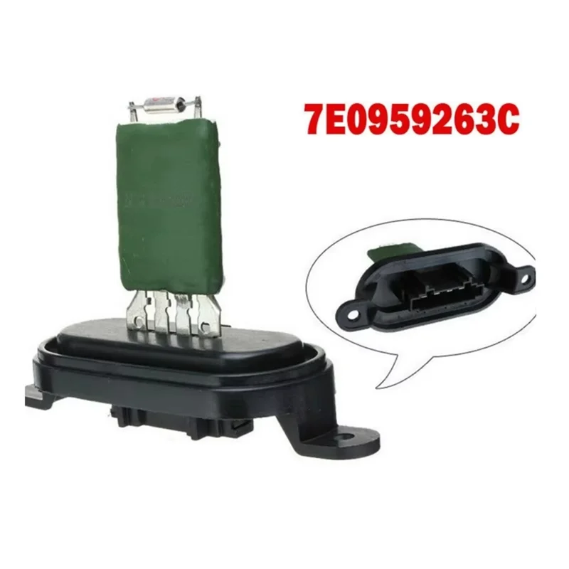 

Heater Blower Fan Motor Resistor Car Accessories For VW T5 Transporter Multivan Caravelle Touareg Amarok 7E0959263C