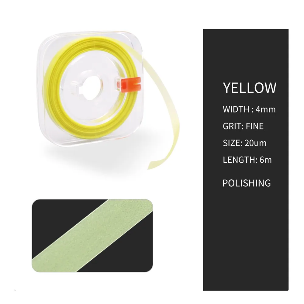 Dental Polishing Strip Roll 6m*4mm Resin Teeth Grinding Sanding Shaping Dentist Material
