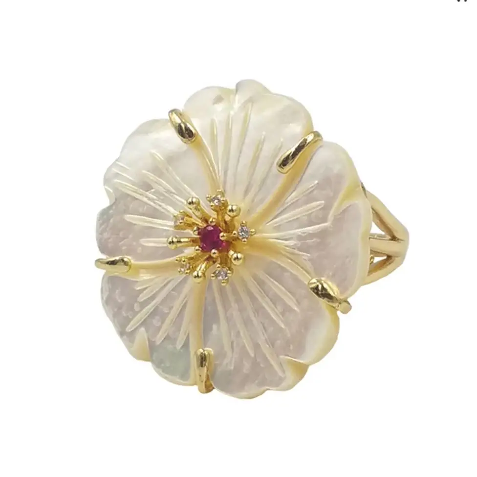 

Кольцо WT-MPR069 WKT 2023 с жемчугом и цирконом, позолота 18К, высочайшее качество, для дня рождения, аксессуары, НОВИНКА, РАСПРОДАЖА