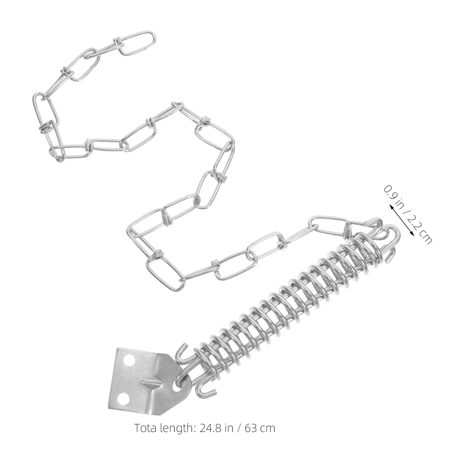 1 pçs fechadura de corrente porta à prova de vento anti-roubo corrente de segurança resistente aço tempestade protetor de porta trava ferragem
