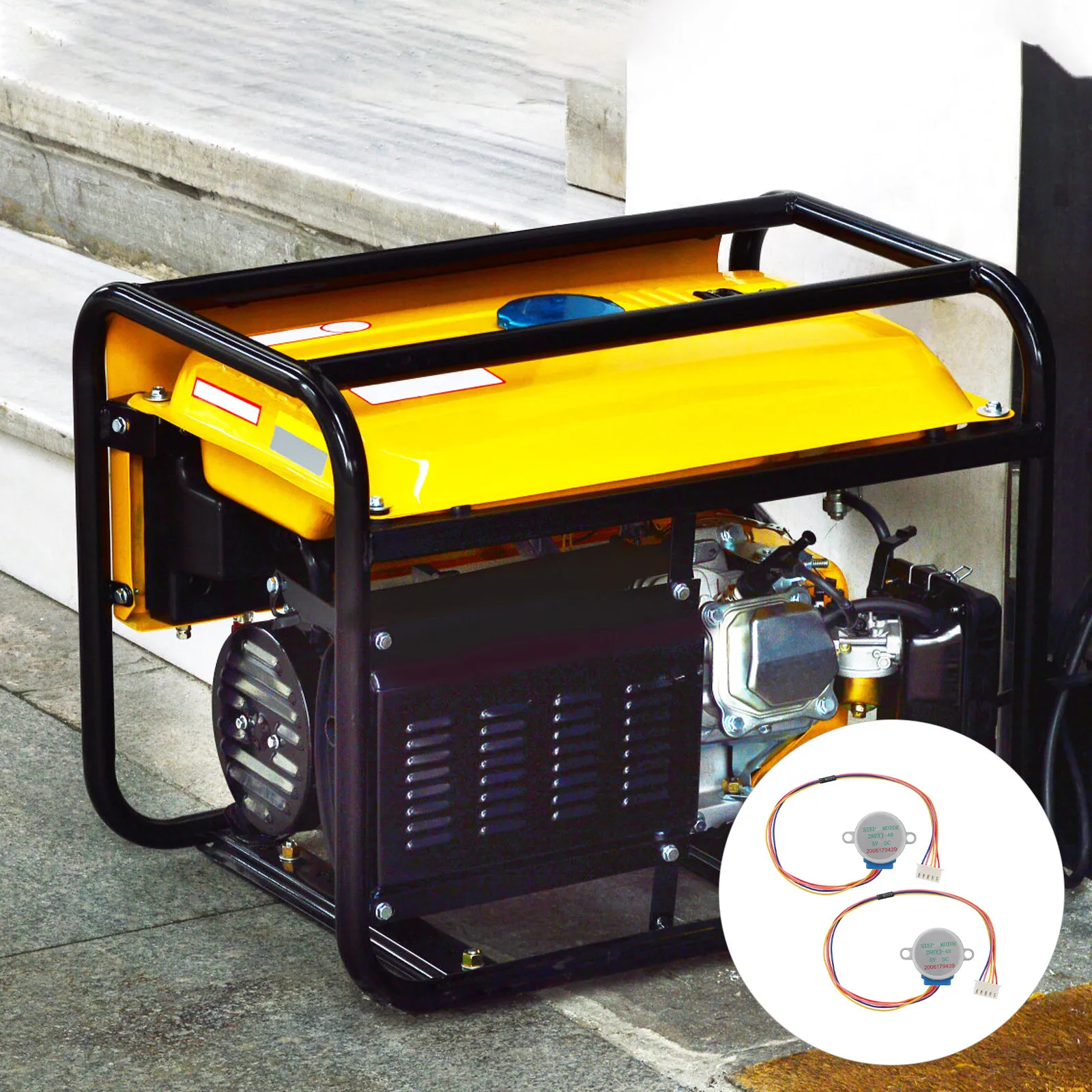 

2 pcs 5-Wire Four-Phase Stepper Motor High Torque For Cnc Milling Machine 3D Printing Smooth Low Noise Gearmotor