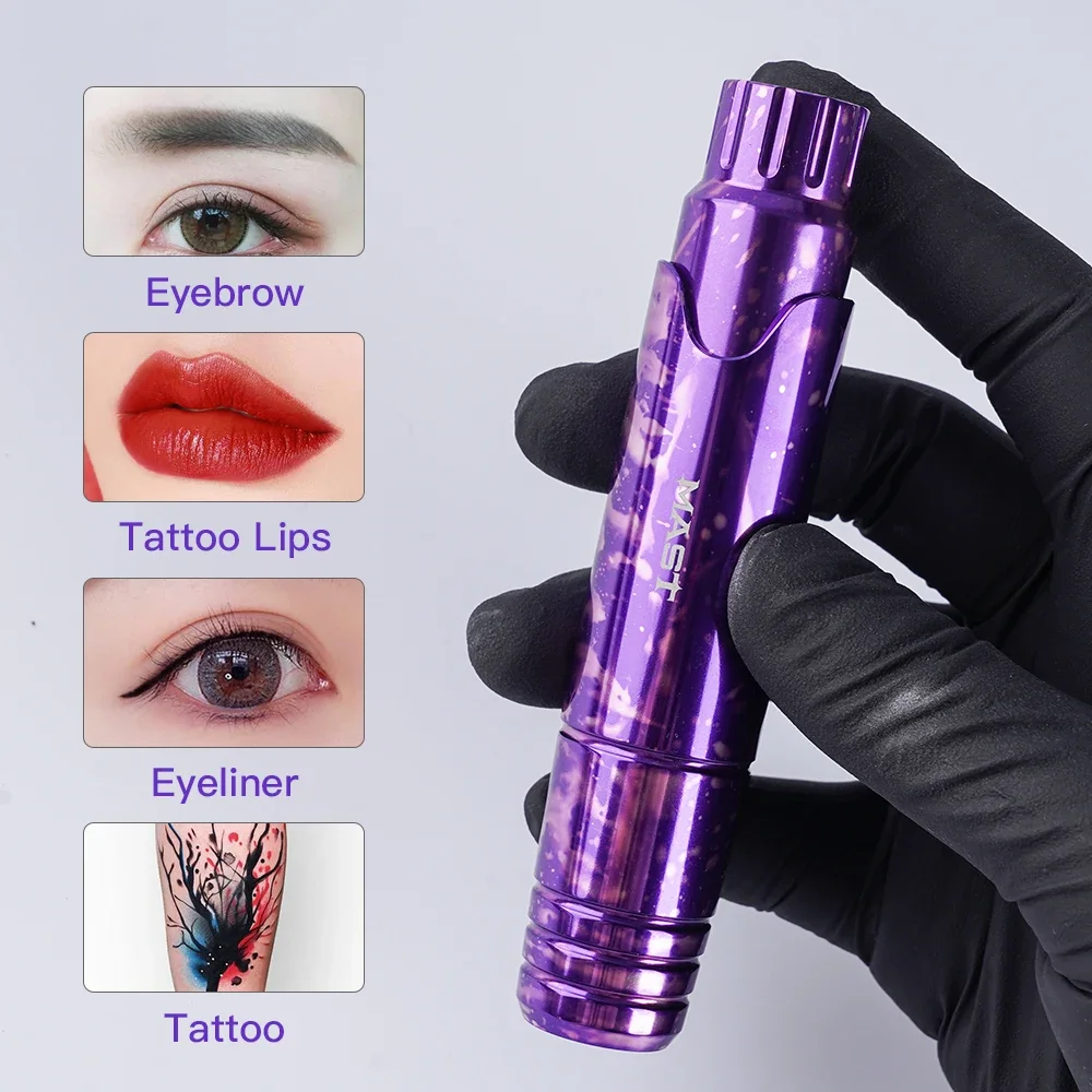 Professional Mast Tattoo P10 Permanent Makeup Machine Rotary Pen Eyeliner Tools Machine Pen Style Accessories For Tattoo Eyebrow