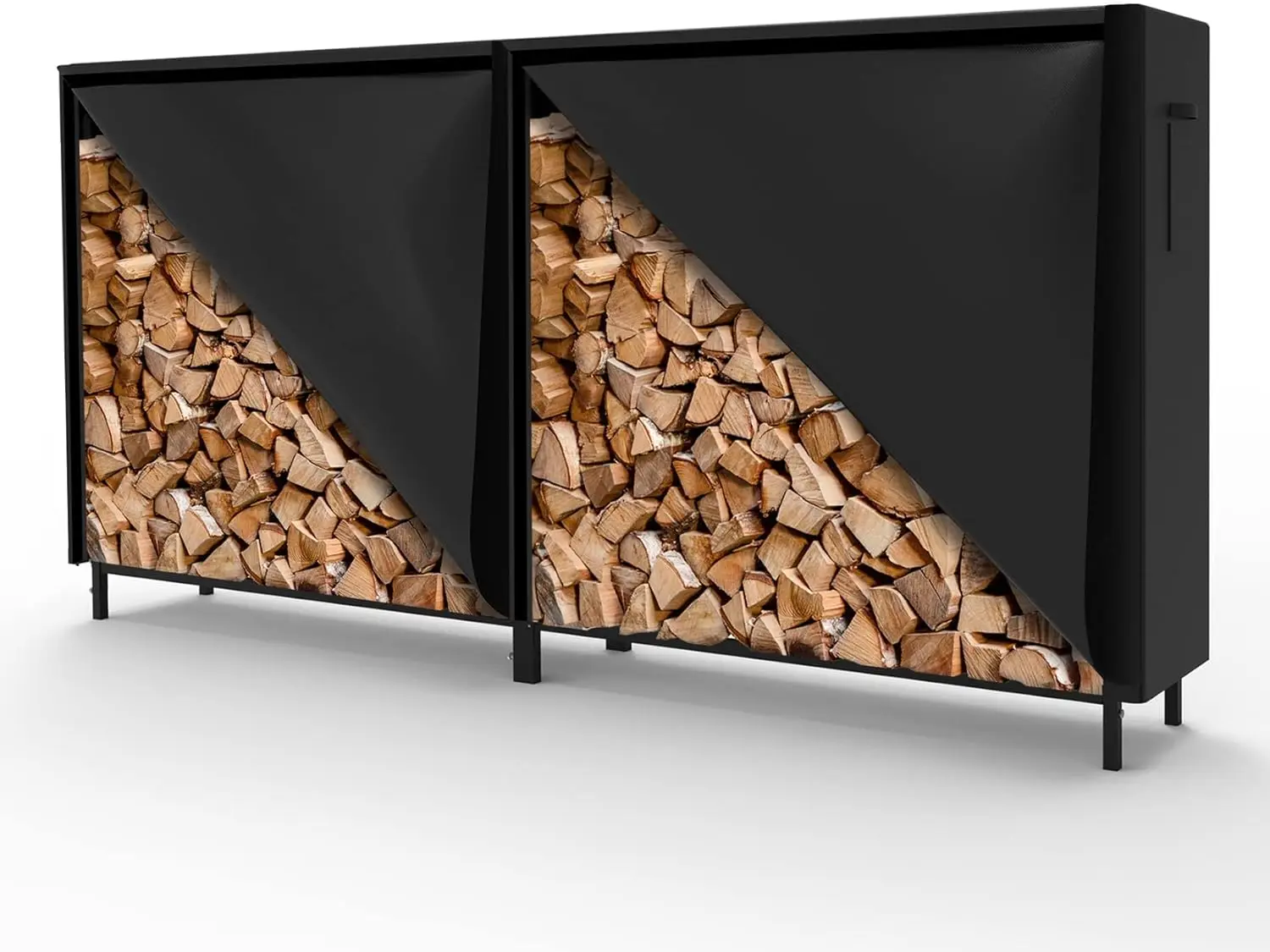 8Ft Firewood Rack W… - image