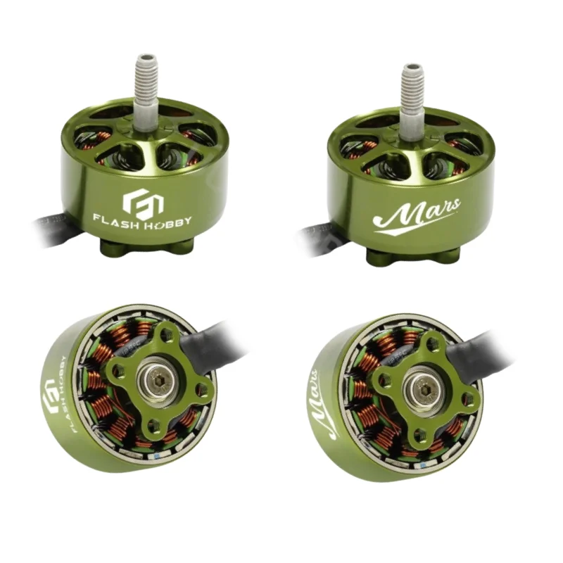 

4 шт. Flashhobby M2808 2808 1100KV 3-6S высокоскоростной бесщеточный двигатель для гоночного дрона дальнего действия RC FPV