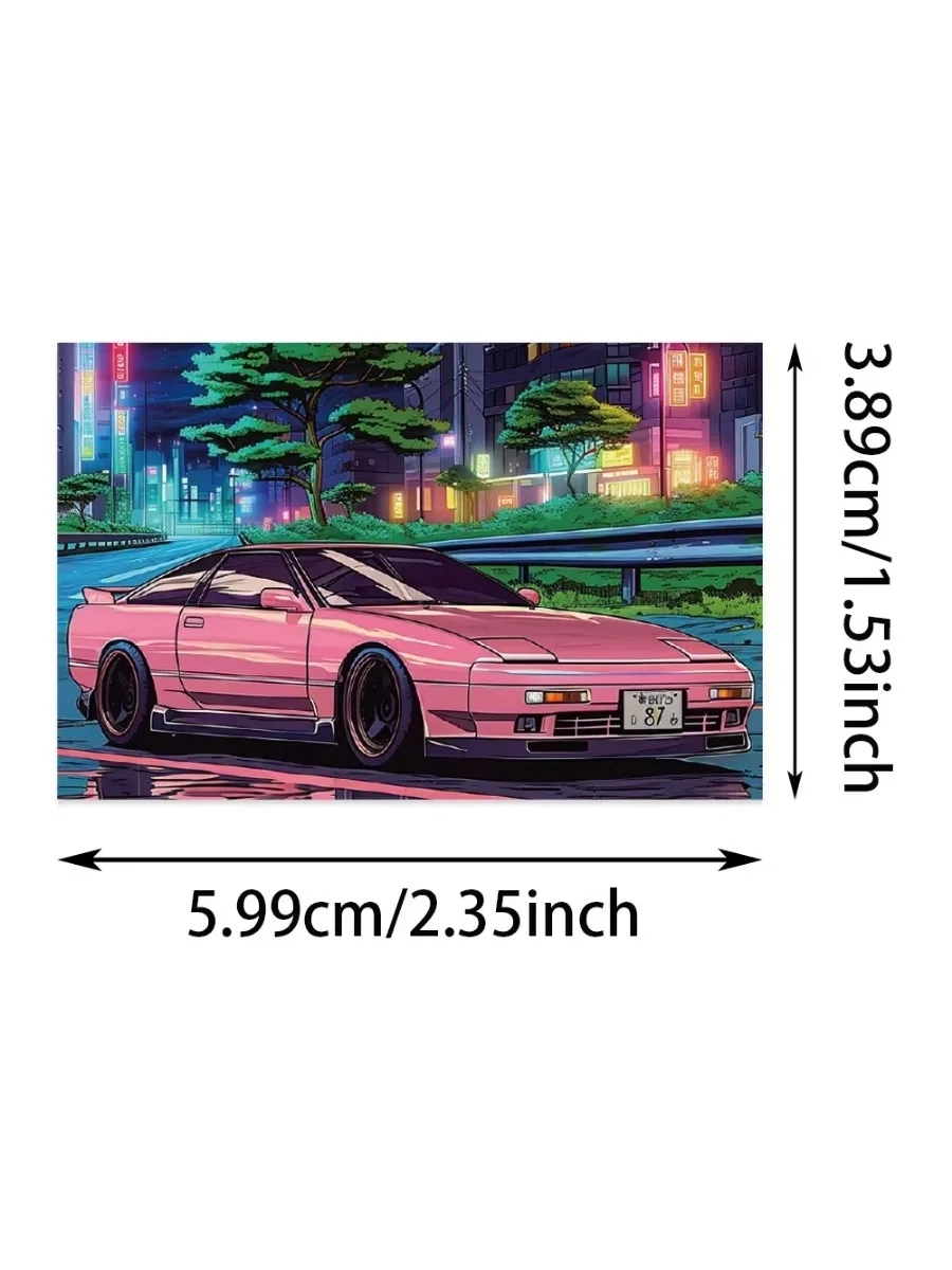 50 naklejek JDM Racing na walizkę, deskorolkę, laptopa, bagaż, lodówkę, telefon komórkowy, naklejki w stylu samochodowym