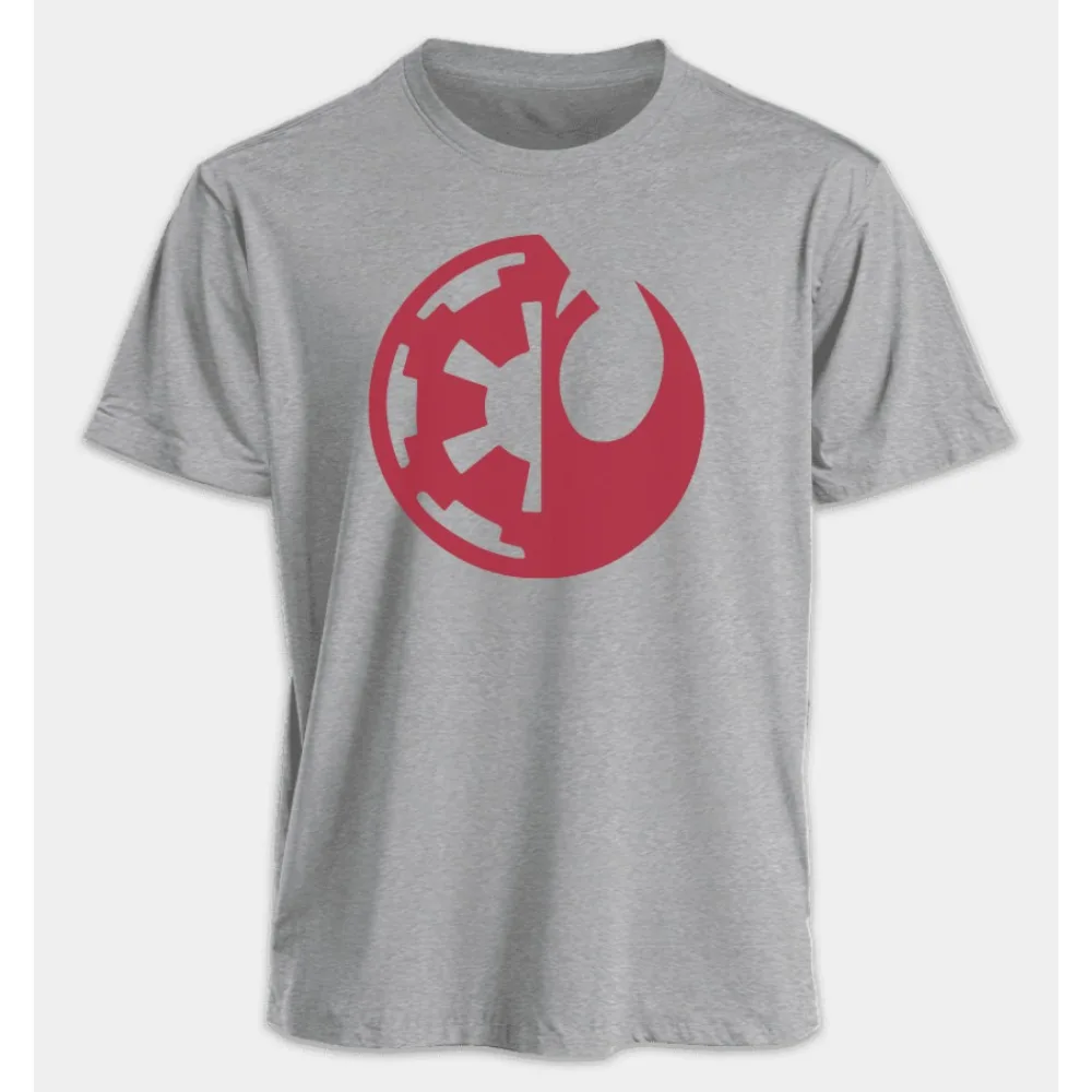 Star Wars Peripheral Print Men's and Women's Crew Neck T-shirt American Summer Sports Loose and Comfortable Short Sleeves