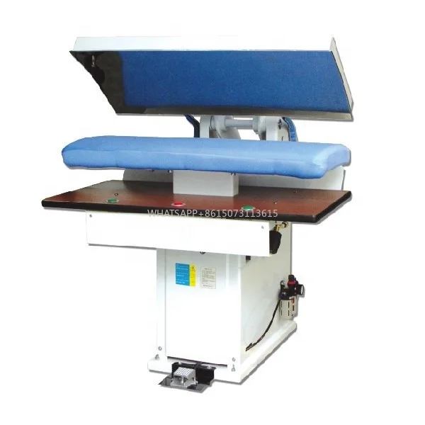 Pressa per bucato in ferro con pressa a vapore automatica commerciale a prezzo economico in vendita