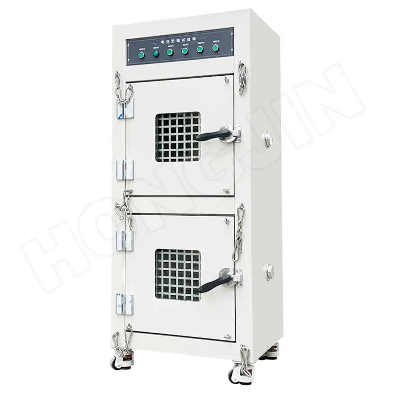 Hong Jin Double-Door New Energy Electric Vehicle Lithium Battery Overcharge Explosion-Proof Test Chamber