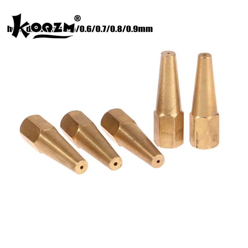 1PC 0.5/0.6/0.7/0.8/0.9mm H01-2 Gas Brazing Torch Nozzle Oxygen Acetylene Liquified Gas For Steel Copper Solder Welding Torch