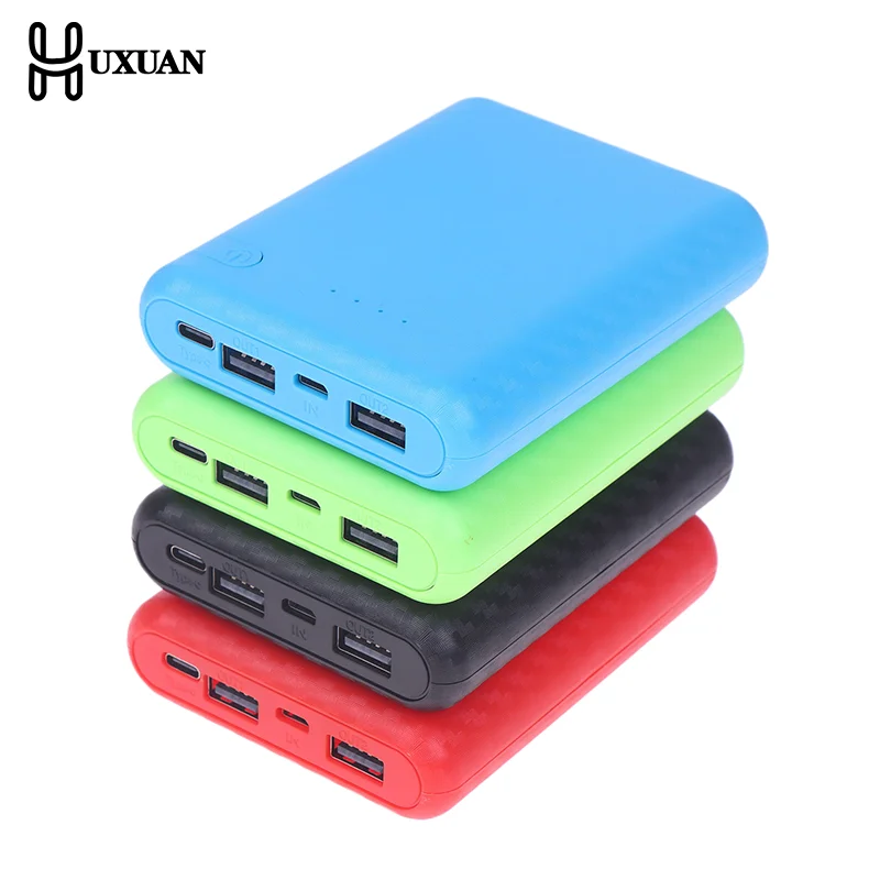 

4 Slots 18650 Battery Box Case DIY Power Set Material Mini Solderless Power Supply Housing For Home Go Out And Other Occasions