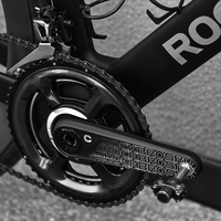 ROCKBROS New 2025 Carbon Fiber Crank Titanium alloy Axis 24mm Bicycle Crankset  For Sigeyi AXO Magenge Power Meter Bike Crank