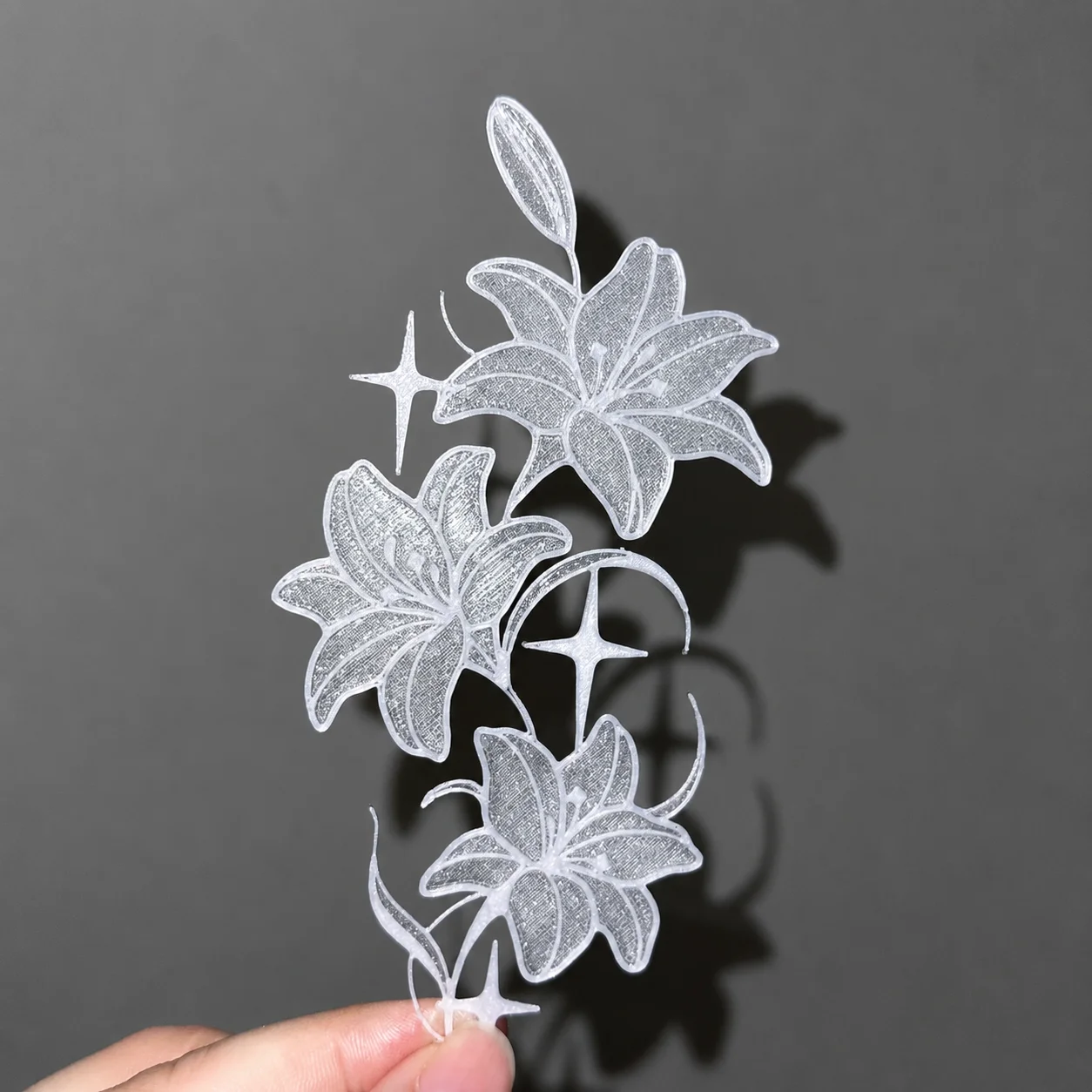 Korean Imitation Organza Lily  - 3D Printing Journal recension och pris