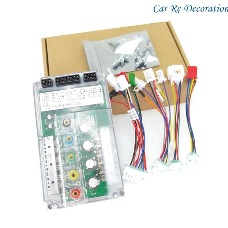

R58D 2500W 55A 48-72V Controller Accessories Electric Bike Sine Waves Controller Brushless Motor Speed Controller