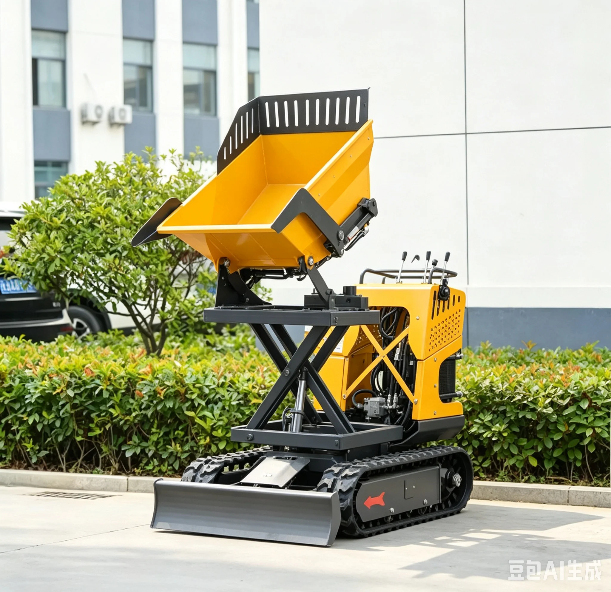 2026 Mini-Raupendumper 500kg Gummiketten-Kleindumper für Landwirtschaft Bau Transport Anpassbar