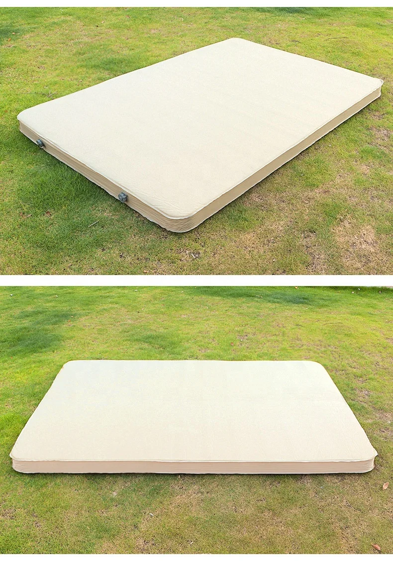 Samopompująca się mata kempingowa z pianki 3D, dmuchana mata do spania, materac pneumatyczny, dmuchane łóżko dwuosobowe, mata piankowa.