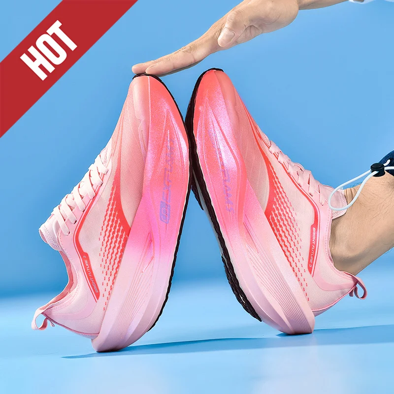 NEW Running Shoes Casual Carbon Board Marathon Men Sports Breathable Lightweight Women's Comfortable Athletic Antiship Sneakers - view 6
