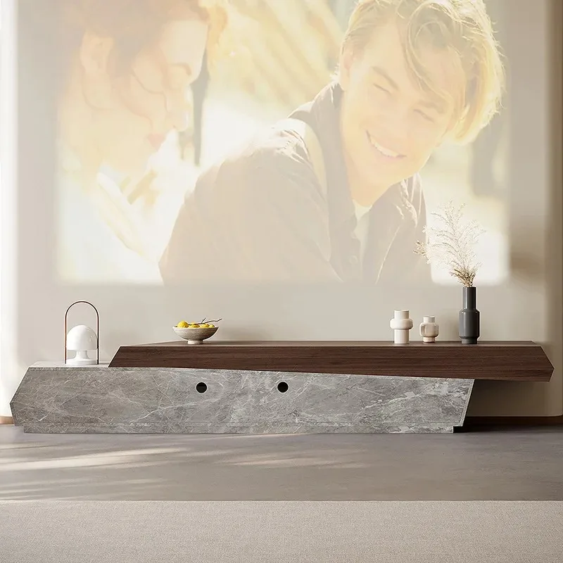 

Designer Modern Tv Stands Storage Organizer Display Nordic Wood Aesthetic Tv Table Minimalist Muebles Lounge Suite Furniture