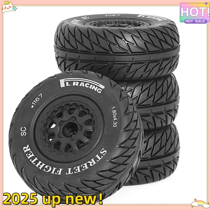 

Rc Tires Truck Wheels And Tires For 1/10 RC Off-Road Vehicles-A83M