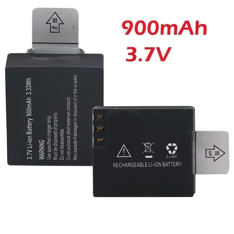 900mAh Li-ion Battery Replacement Digital Camera Battery For SJ 4000 SJ5000 SJ6000 SJ7000 Wifi M10 Sport Action Camera