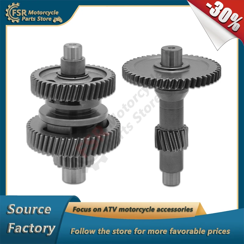 

Engine Reverse Idler/Reverse Drive Shaft Assy,Fits 200cc ATV Loncin Lx200-M Kayo Au200 Bashan200-7 Whs200,Quad parts