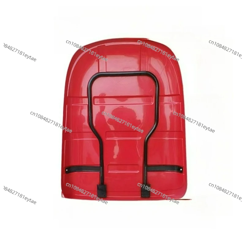 Tractor Plastic Canopy with Frame & Windshield, Open-Air Top Replacement, Universal Fit UV-Resistant