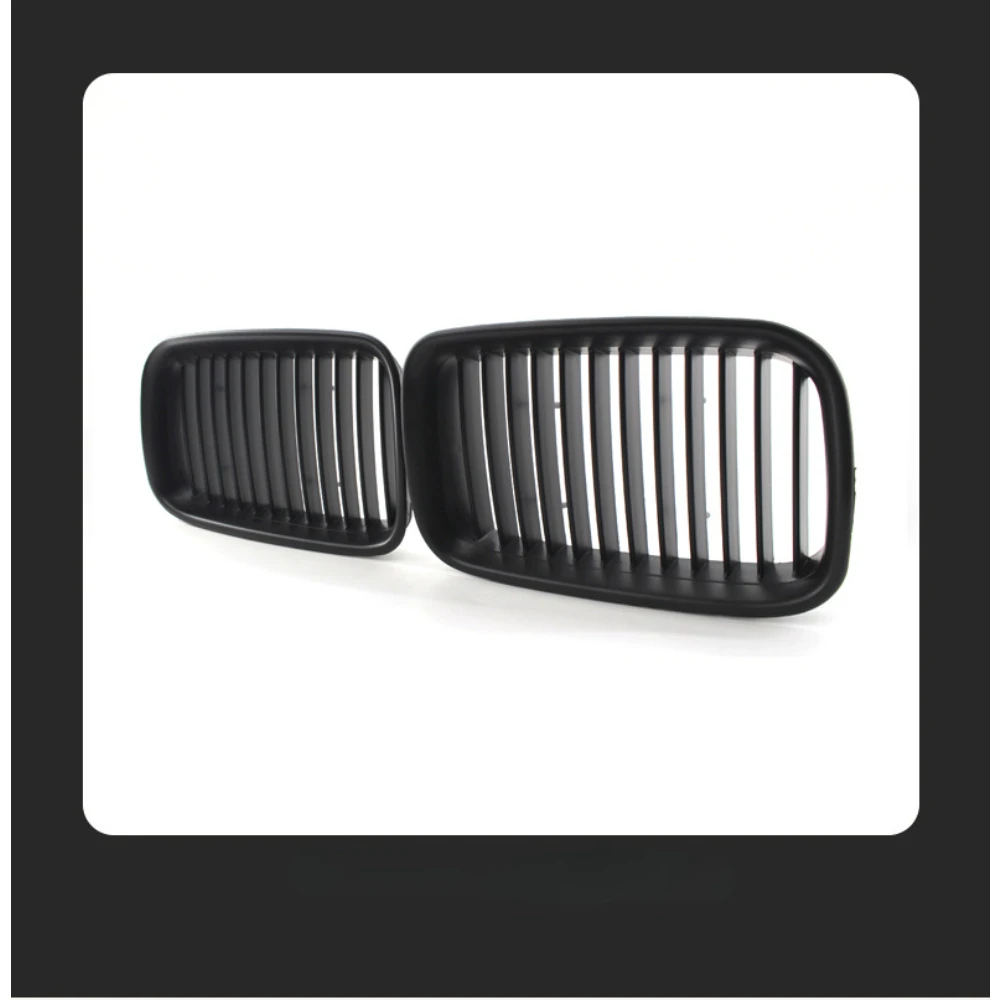 1 Pair Front Hood Bumper Kidney Grilles Grill Chrome for BMW 3-Series E36 Sedan Coupe Touring 1990-1996 51138122237 51138122238 view 5