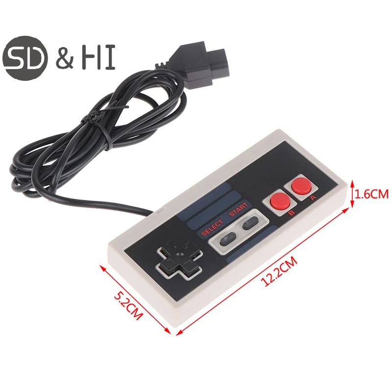 

1Pc Joystick Game Pad Controller for NES FC Game Console Mini Game 8-bit Retro Game