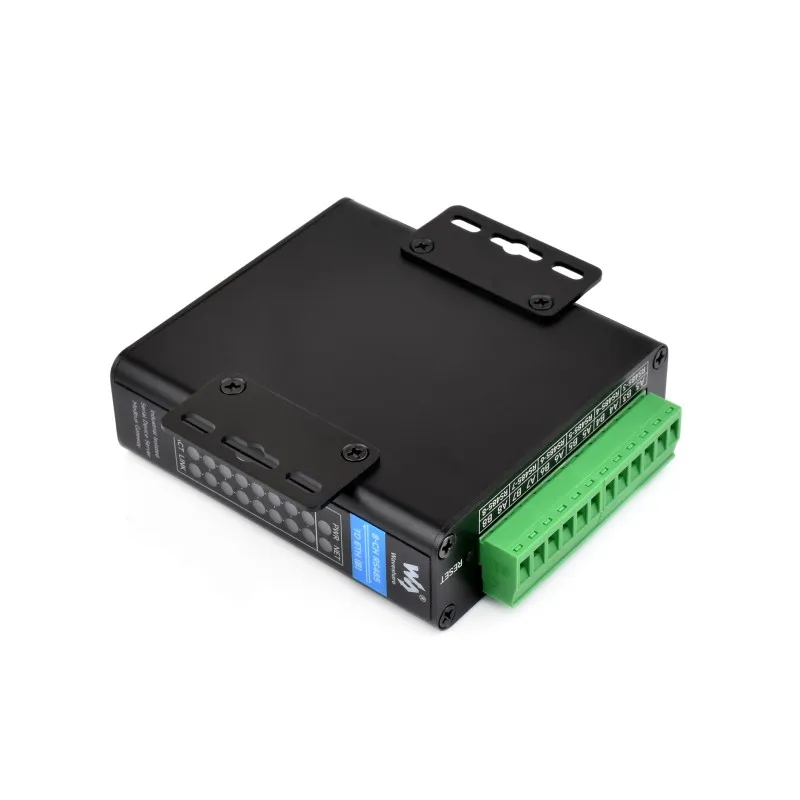 WH 8-Ch RS485 to RJ45 Ethernet Serial Server,8 Channels RS485 Independent Operation,Rail-mount Industrial Isolated Serial Module