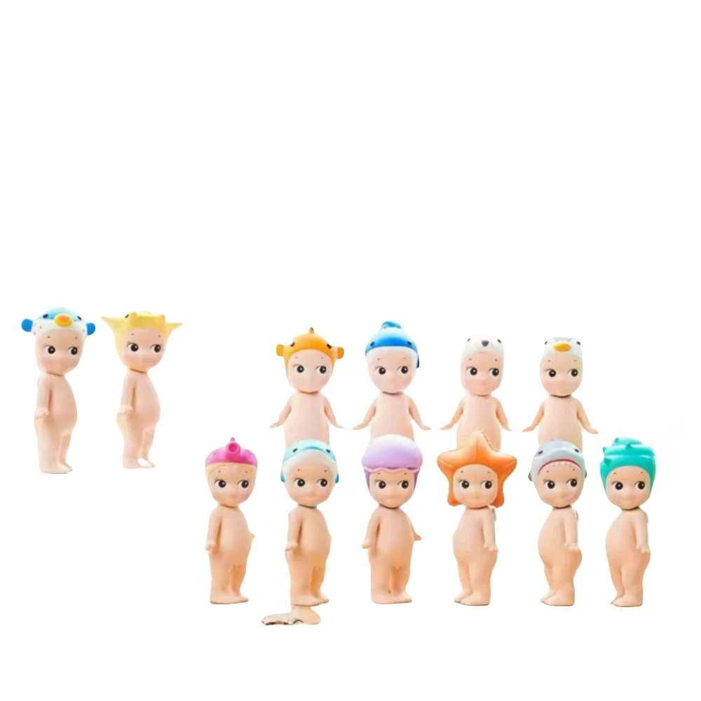 

New Sonny Angel Party Ocean Blind Box Series Desktop Computer Screen Cupid Hand Fashion Play Doll Birthday Gift Toys