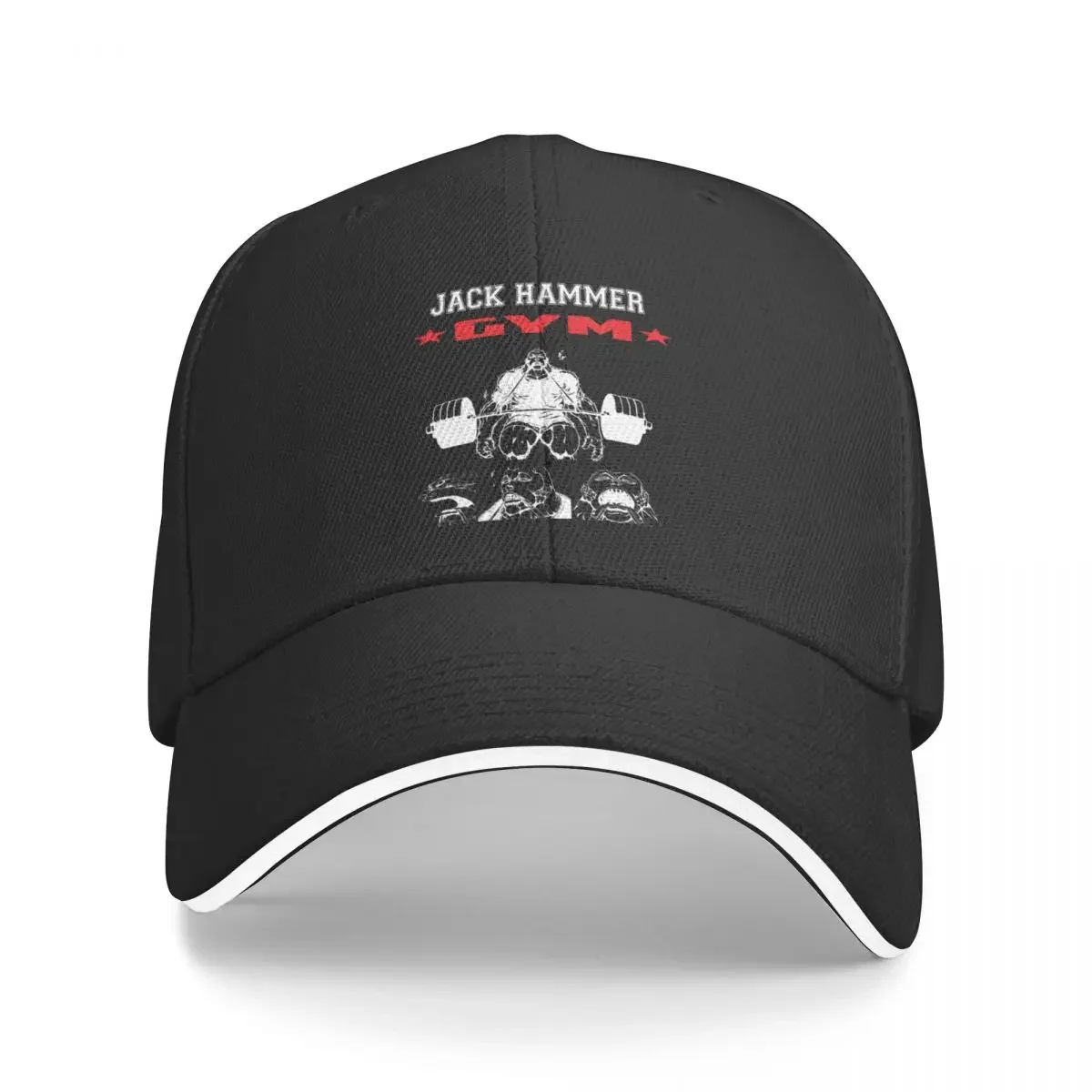 

New Jack Hammer Gym (White Version) Baseball Cap fishing hat Male Ball Cap Mens Cap Women's