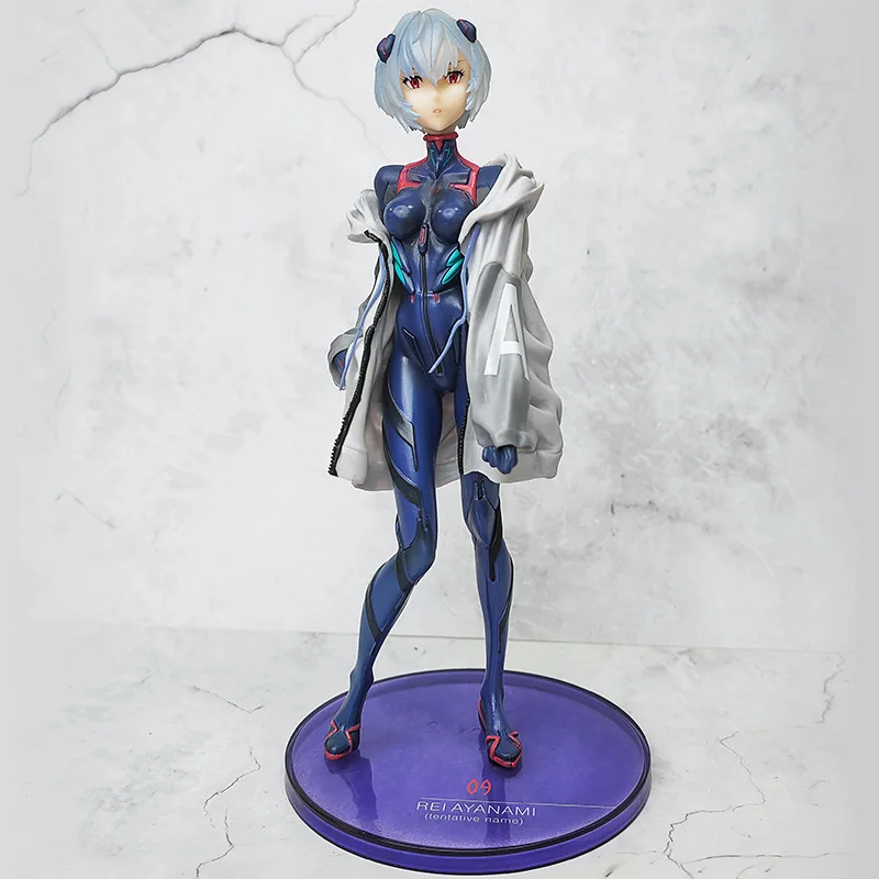 Anime EVA NEON GENESIS Ayanami Rei EVANGELION Figures Millennials Illust Action Figure Trendy Clothes PROTOTYPE Model Toy