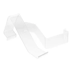 2 Pcs Shoes Display Rack Stand for Holder Sneaker Boutique Acrylic Small Shelf Racks