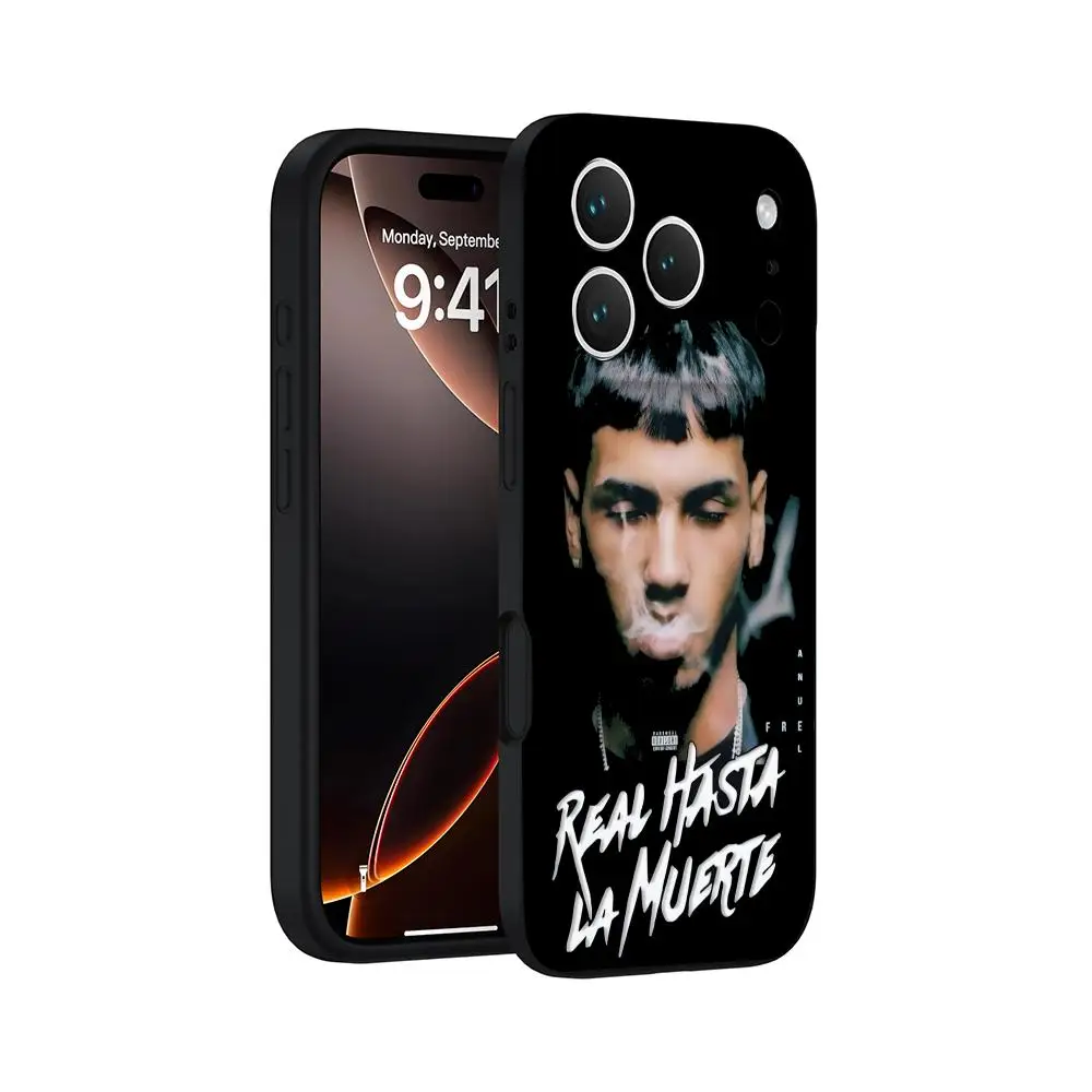 حافظة لهاتف آيفون 17 16 15 14 13 12 11 Pro Max Plus Air حافظة سوداء ناعمة لهاتف آيفون 17 16 15 14 13 12 11 #6