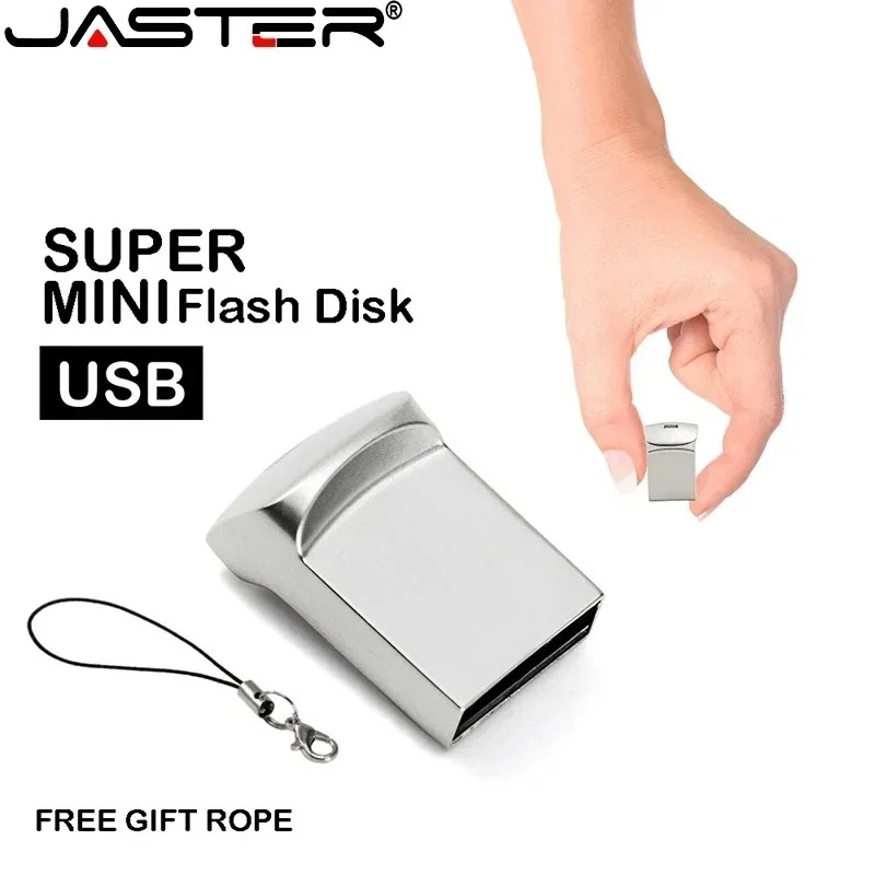 10PCS LOT Mini Metal USB Flash Drive 128GB 64GB 32GB Wholesale Memory Stick USB2.0 Stick 16G 8G Free Chain Pen Drive 4G USB Disk