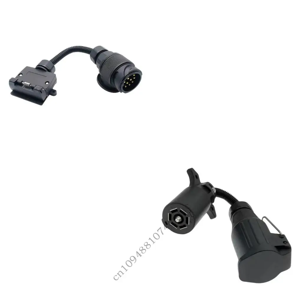 Black Housing Trailer Wiring Part for Towing Service and Daily Use 