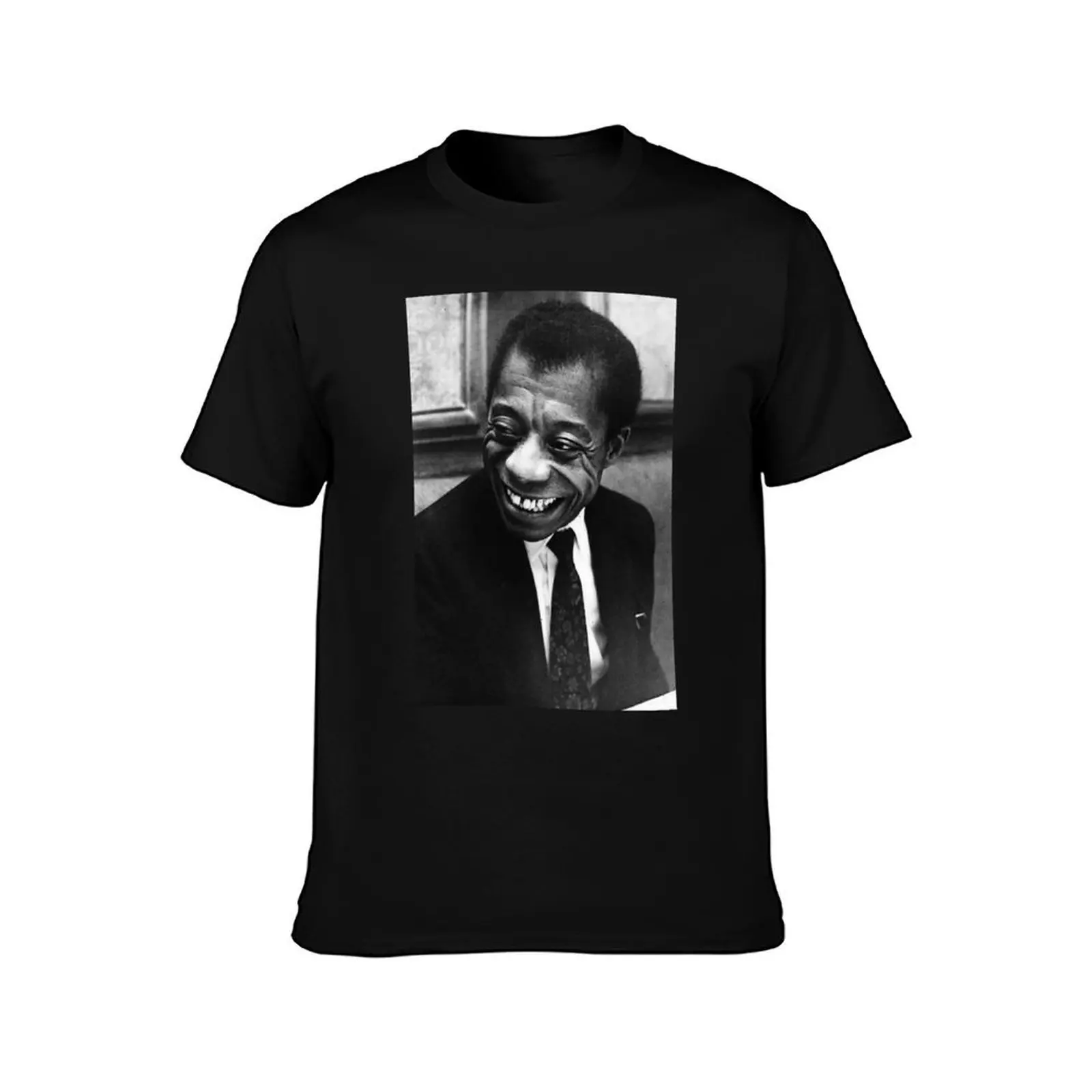 James Baldwin, author T-Shirt, Summer Casual Cotton Tee, Oversized Streetwear Tops, Vintage Graphic Print, Unisex Men Women