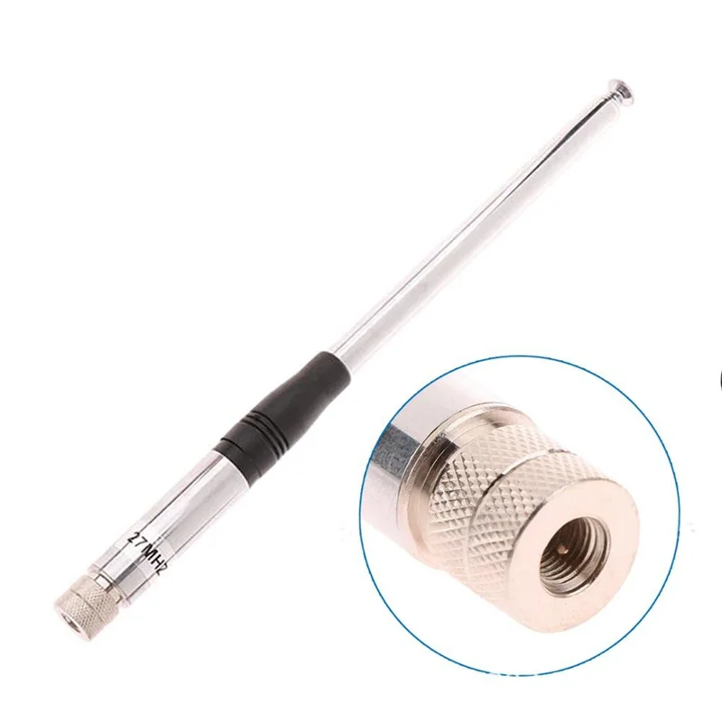 

-A02R Walkie Talkie Rod Antenna Portable Radio Telescopic Antenna 27MHZ Telescopic Antenna