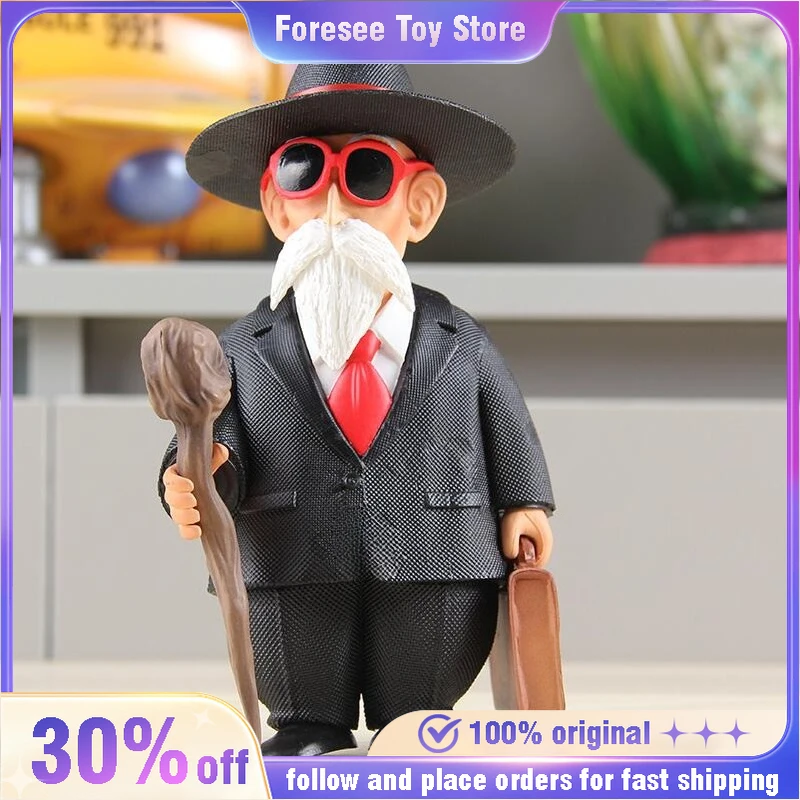 

New 16cm Dragon Ball Figure Suit Master Roshi Action Figures Kame Sennin GK Model Collection Desk Decor for Kids Birthday Gifts