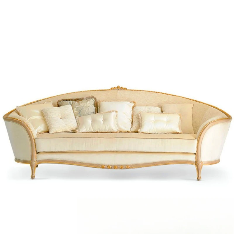 

Sofa combination single and double three-person fabric living room sofa