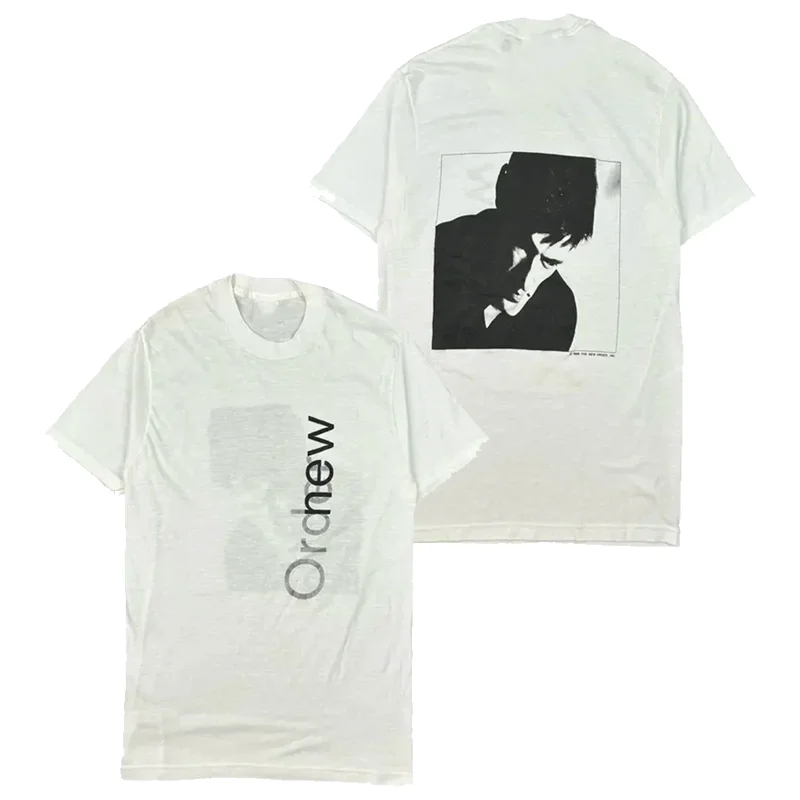 Art New Order Alternative Rock Band T-Shirt 100% Cotton Graphic Tee Men Women Summer Streetwear