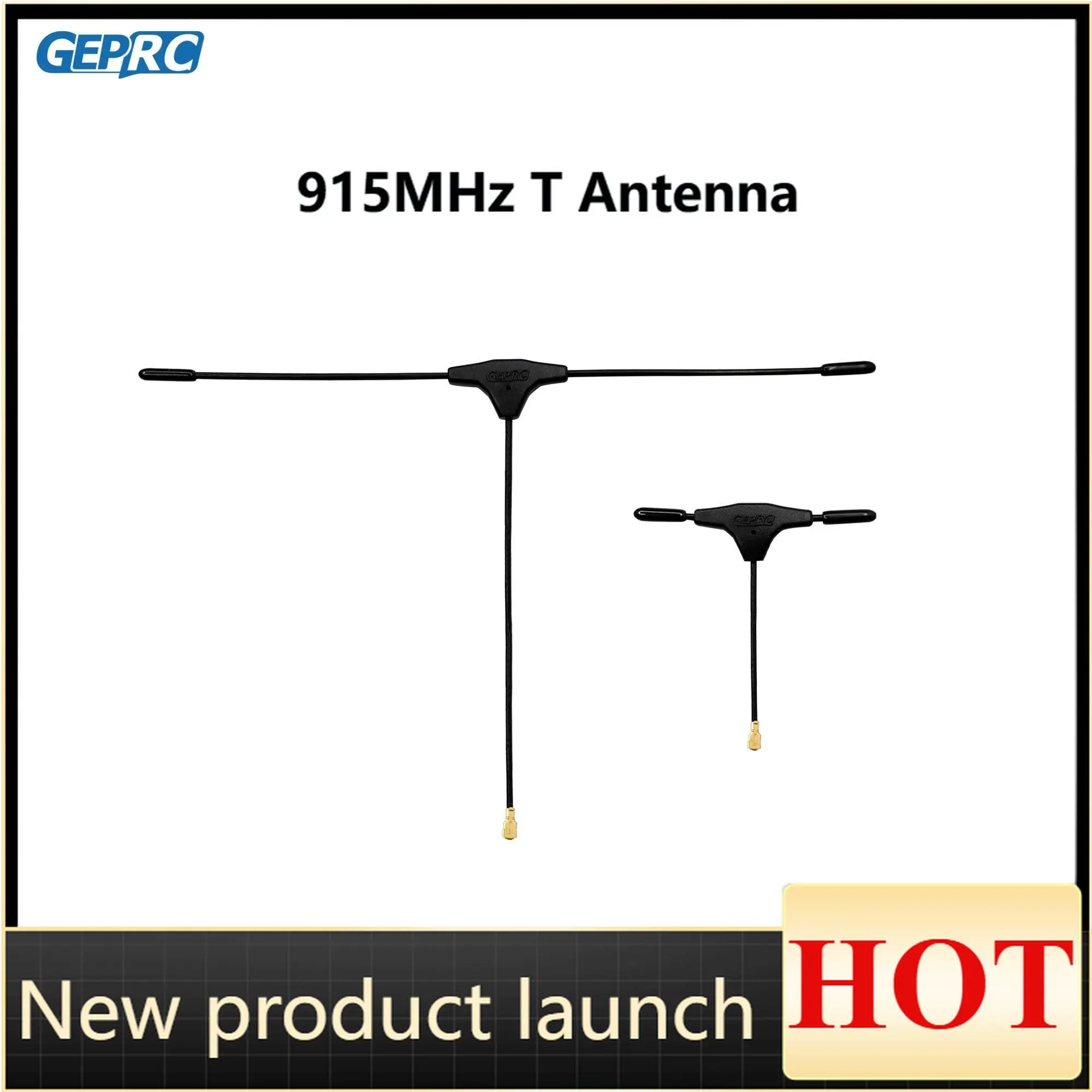 GEPRC 915 МГц T-антенна подходит для ELRS Nano-приемника для DIY RC FPV квадрокоптера Longrange Freestyle Drone запасные части