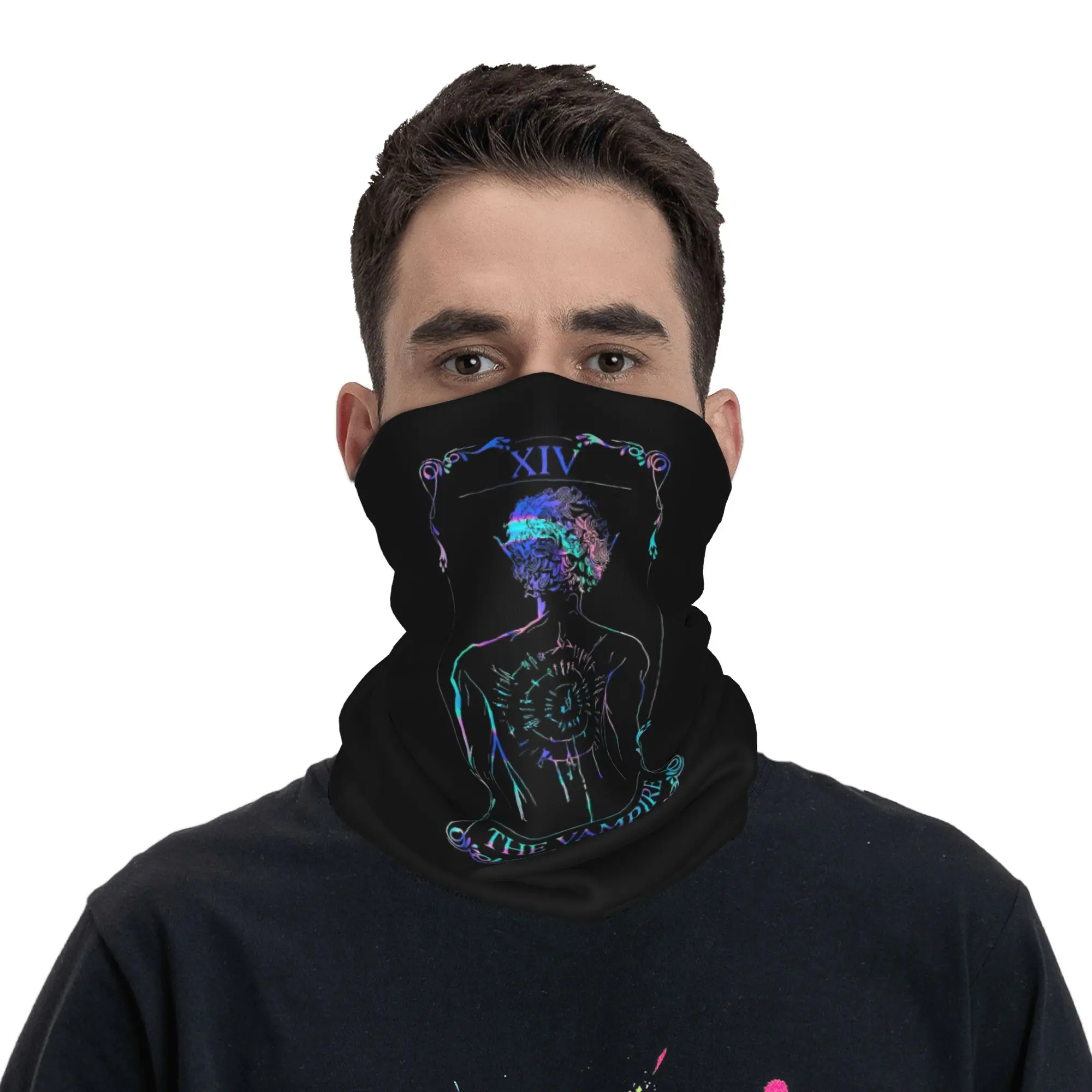 Astarion Baldurs Gate The Vampire Bandana Neck Cover Printed Mask Scarf Headwear Hiking Fishing For Men Women Adult Washable