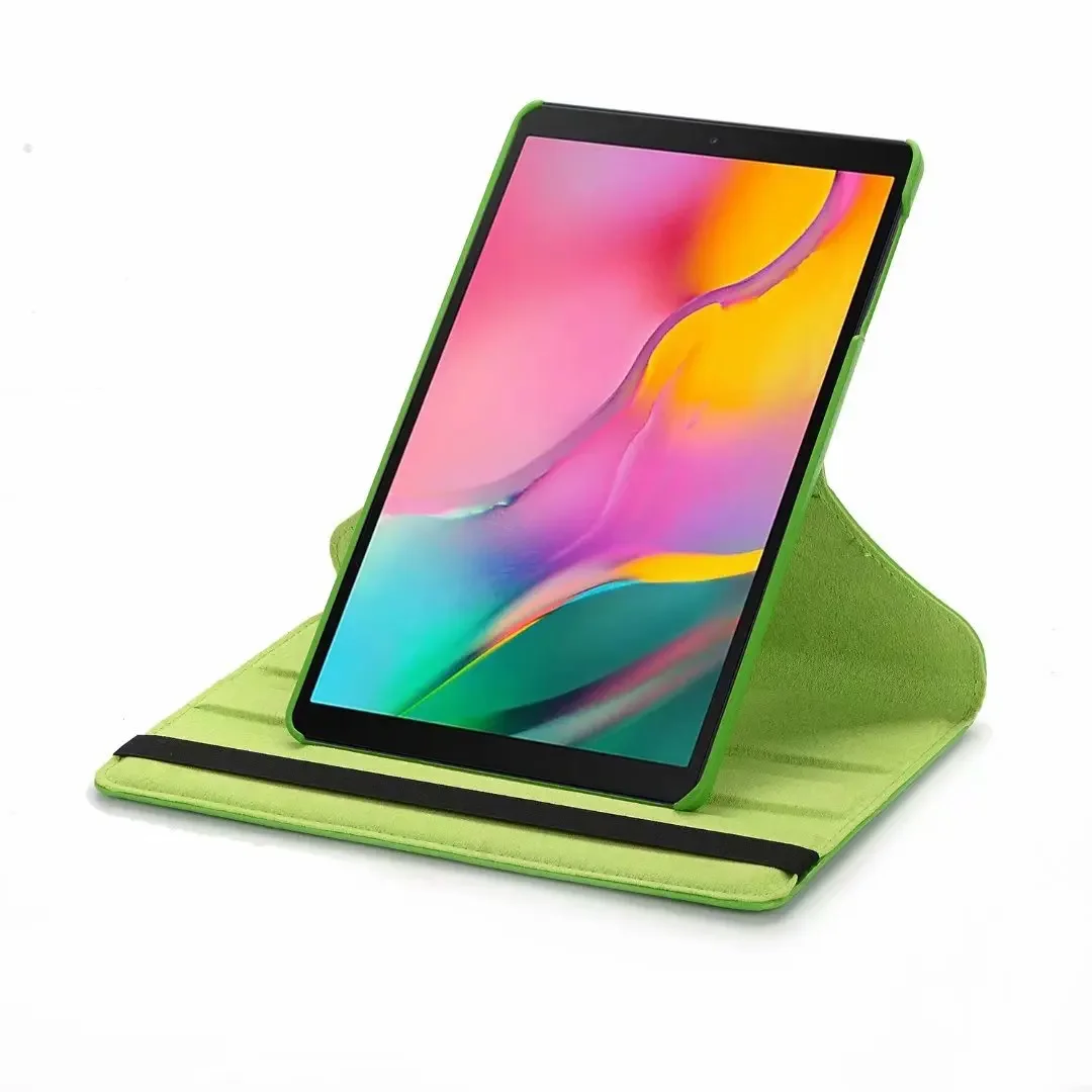 Etui na tablet Samsung Tab S7 S8 S9 S10 Plus Ultra FE A9 A8 10.5 cala A7 S6 Lite S7fe, obrotowe o 360 stopni, skórzane etui z funkcją podstawki — zdjęcie produktu 5