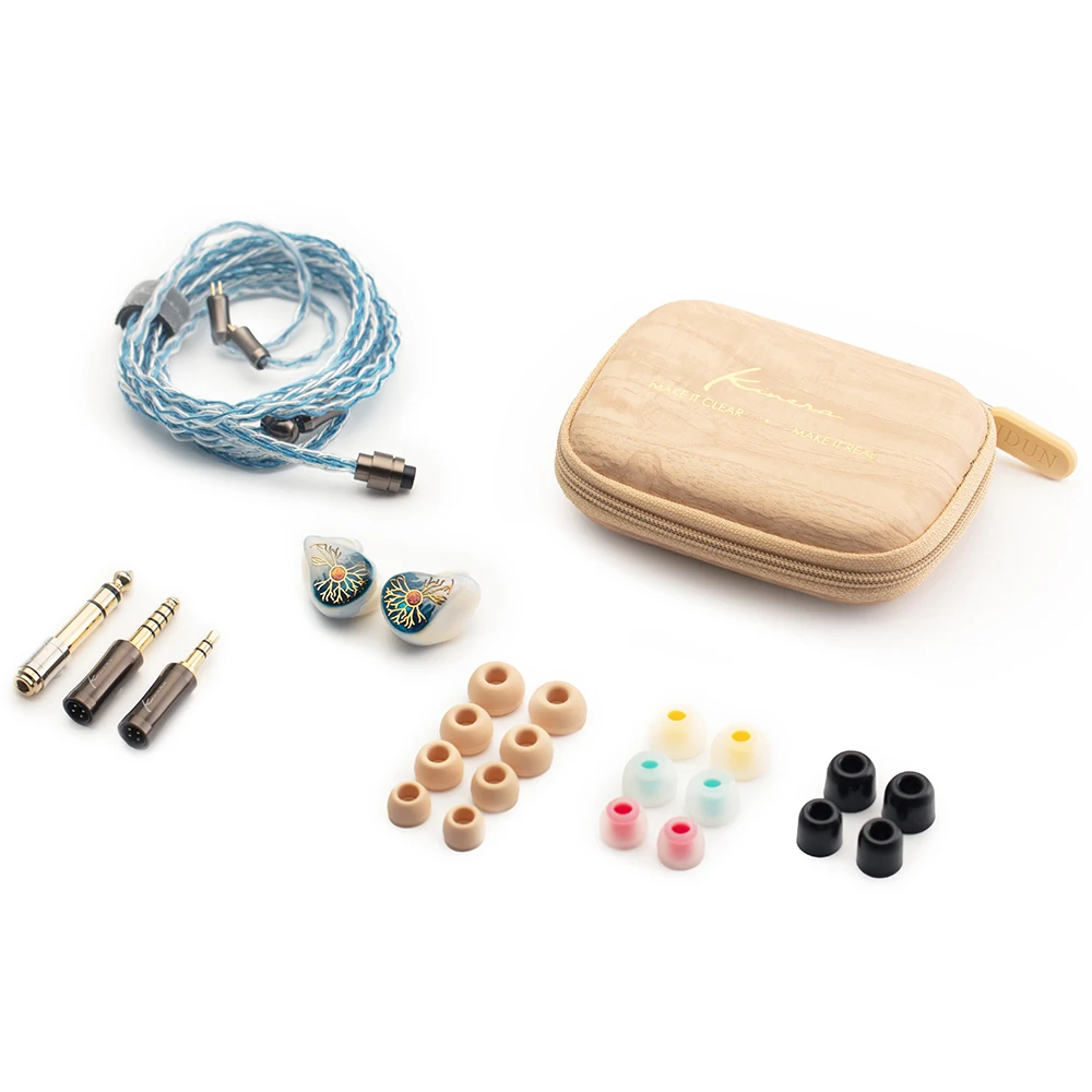 Kinera idun dourado idun2.0 fone de ouvido intra-auricular iem 1dd + 2ba triplo híbrido alta fidelidade estúdio de música fone de ouvido audiófilo 2 pinos 0.78mm