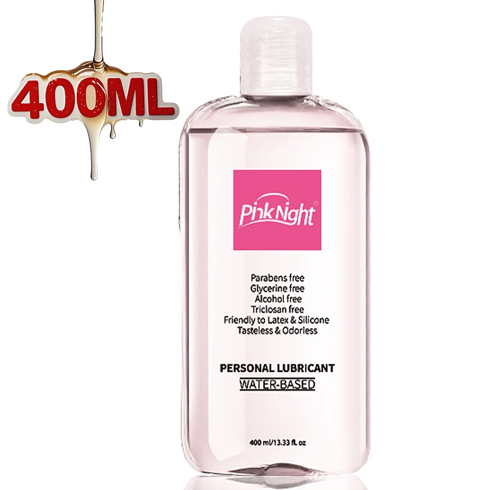 400ml Water Based Lubricant for Adults 18 Sex Lube Large Volume Personal Sexual Gel Anal Vagina Lubrication Erotic Products Cube