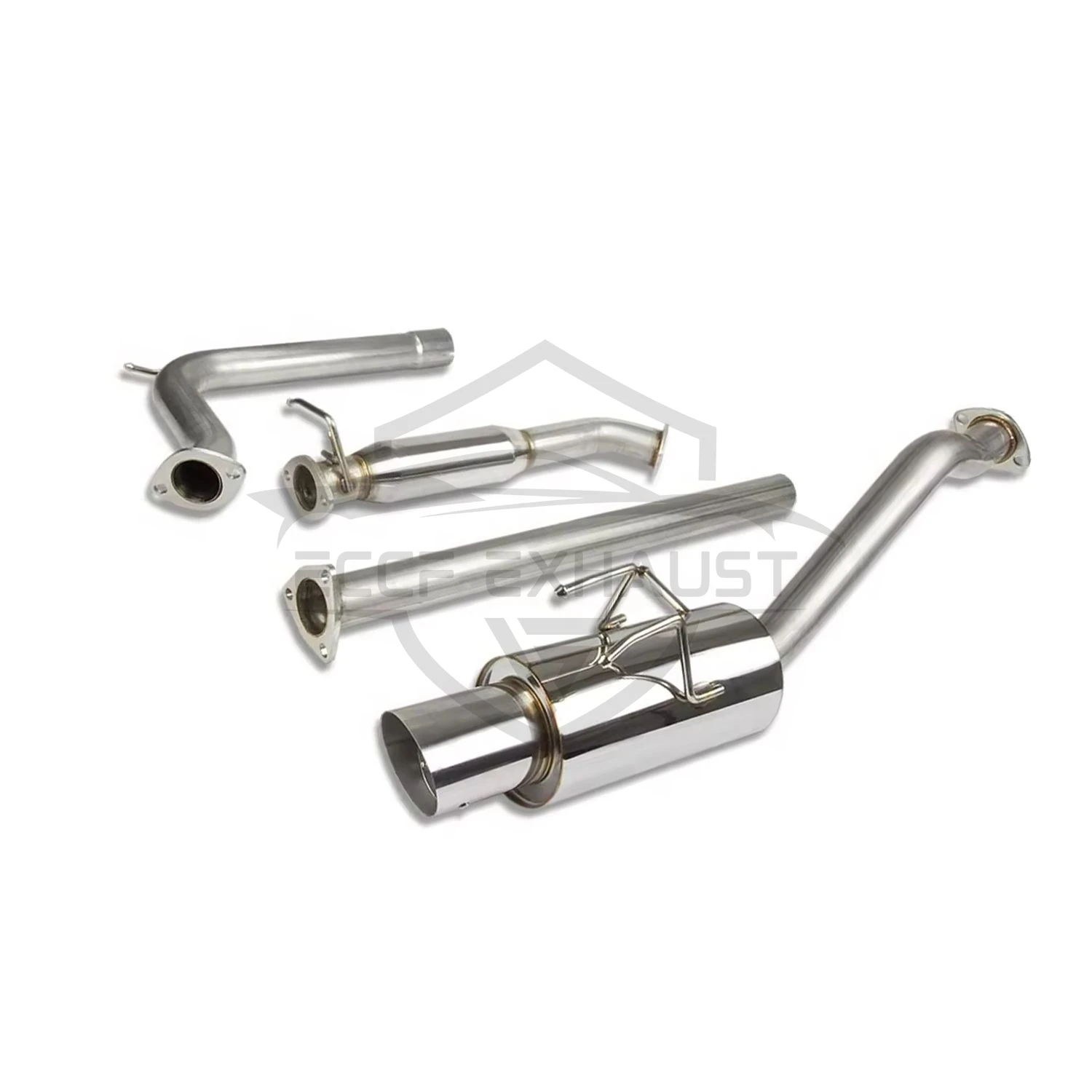 

Sporty Performance none muffler through Catback Exhaust for Honda Civic FB6 13 14 Release maximum traffic Easy Installation