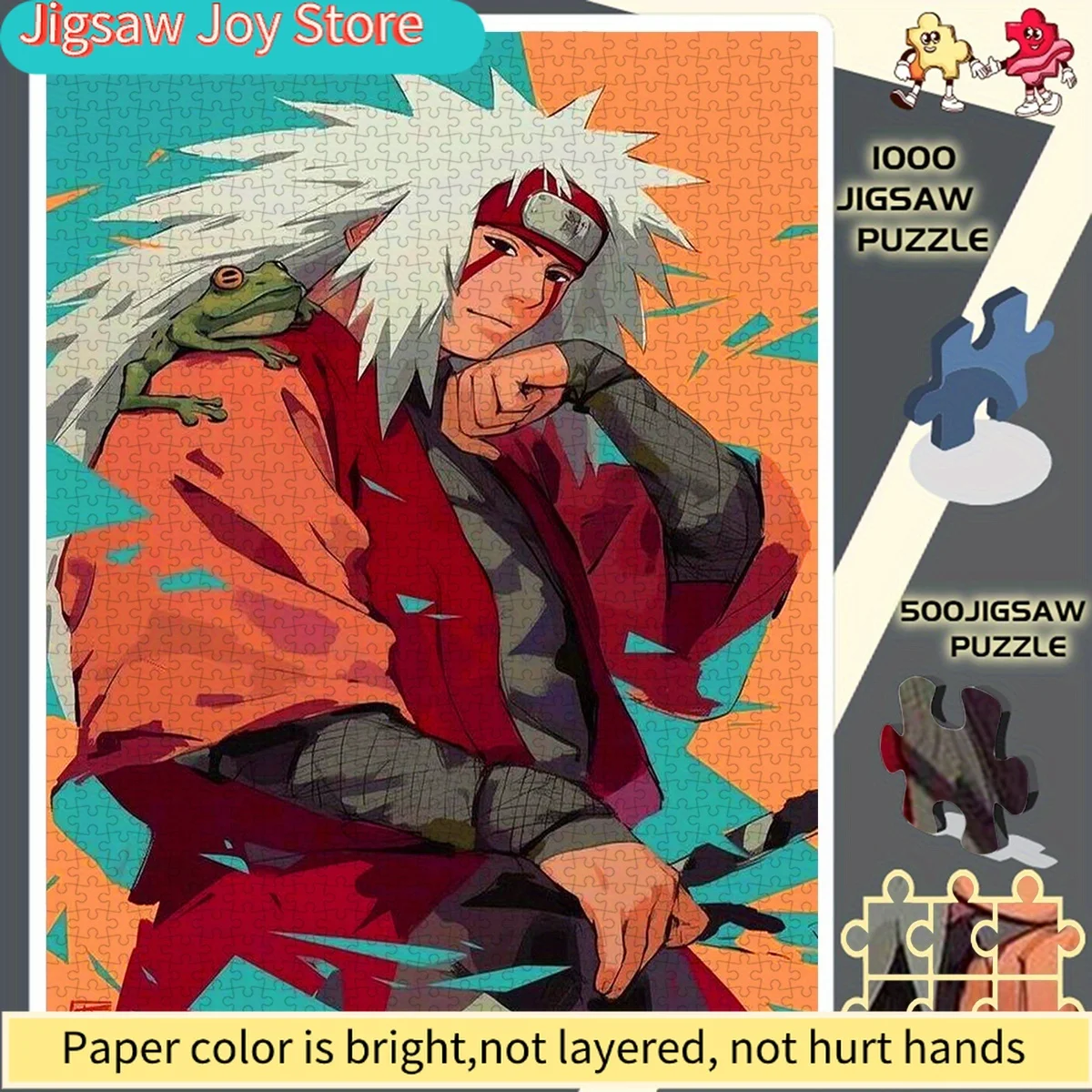 

Пазл, бумажный пазл, пазл для самостоятельной сборки, пазл для взрослых, крупногабаритный пазл, стильный пазл с Лелоучем в красной рубашке, подходит для домашнего отдыха