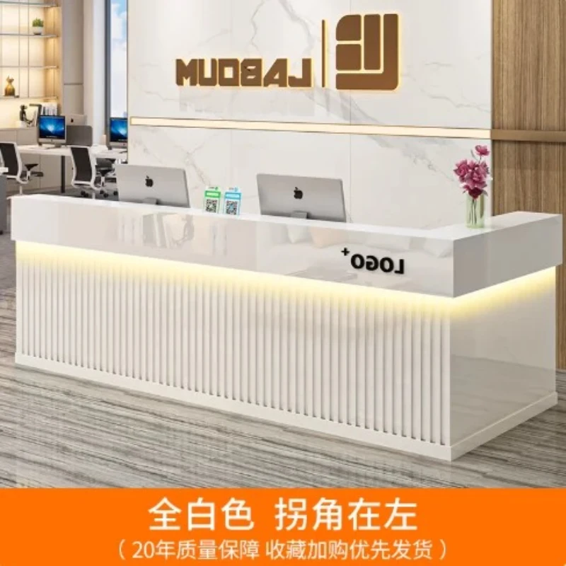 

Customized Reception Desk, 180x140x110cm